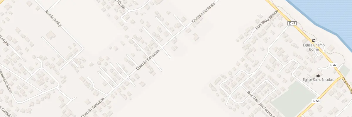 Plan du 1216 Che Fantaisie à Saint-André