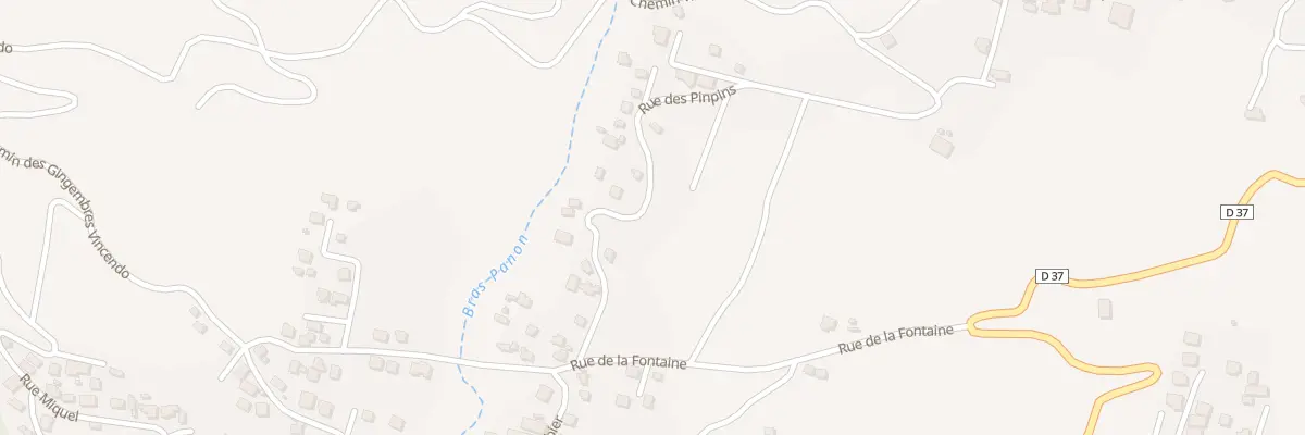 Plan du 14B Rue des Pinpins à Saint-Joseph