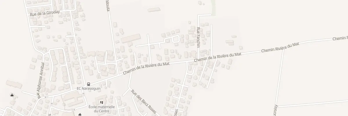 Plan du 16 Che Rivière du Mât à Bras-Panon