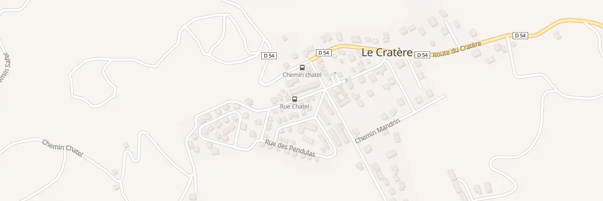 Plan du 25 Che Chatel à Saint-Benoît