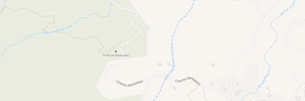 Plan du 17 Che Batardeau à Saint-Benoît