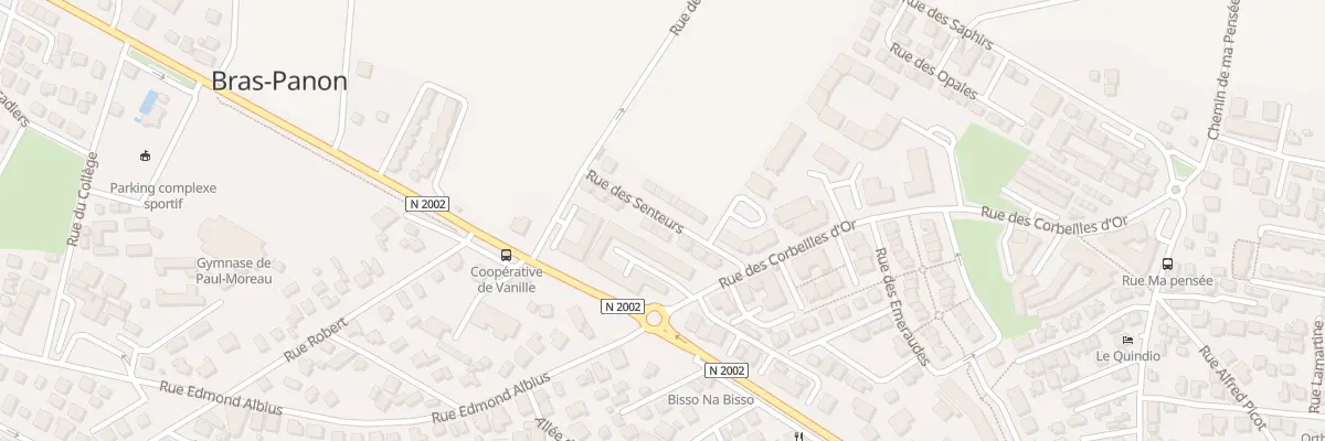 Plan du 1 Rue des Senteurs à Bras-Panon