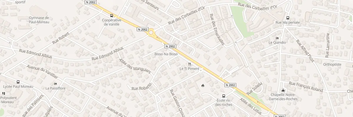 Plan du 5B Rue Roberto à Bras-Panon