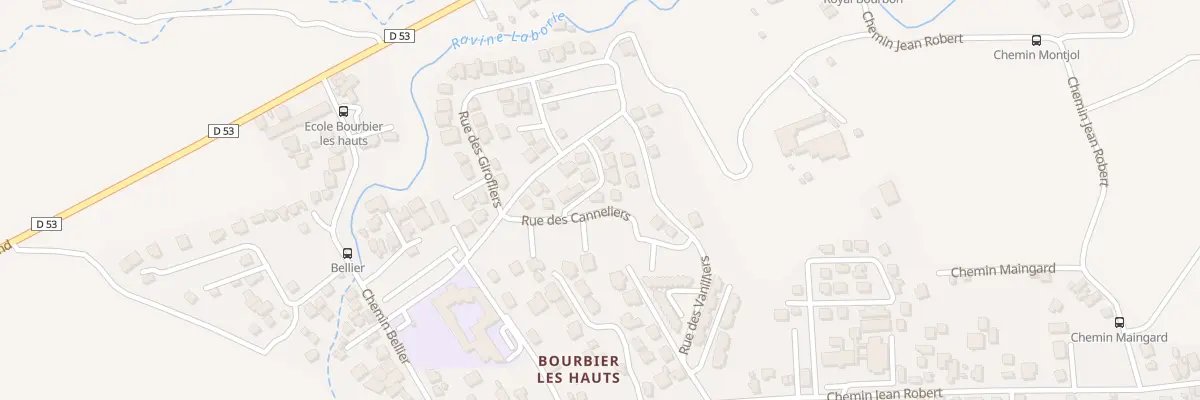 Plan du 11 Rue des Canneliers à Saint-Benoît