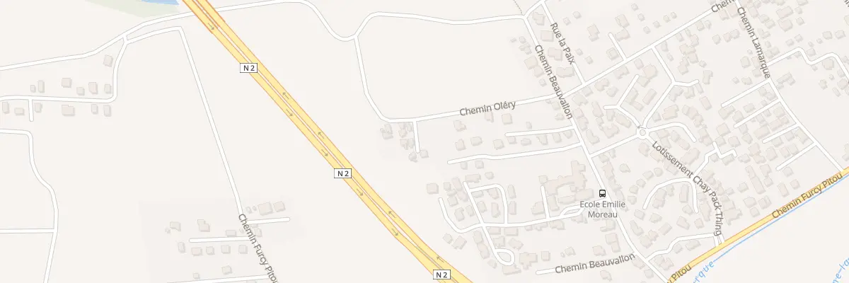 Plan du 17 Che Olery à Saint-Benoît