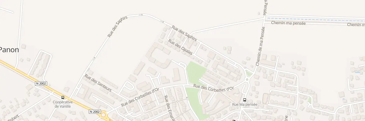 Plan du 4 Imp des Amethystes à Bras-Panon