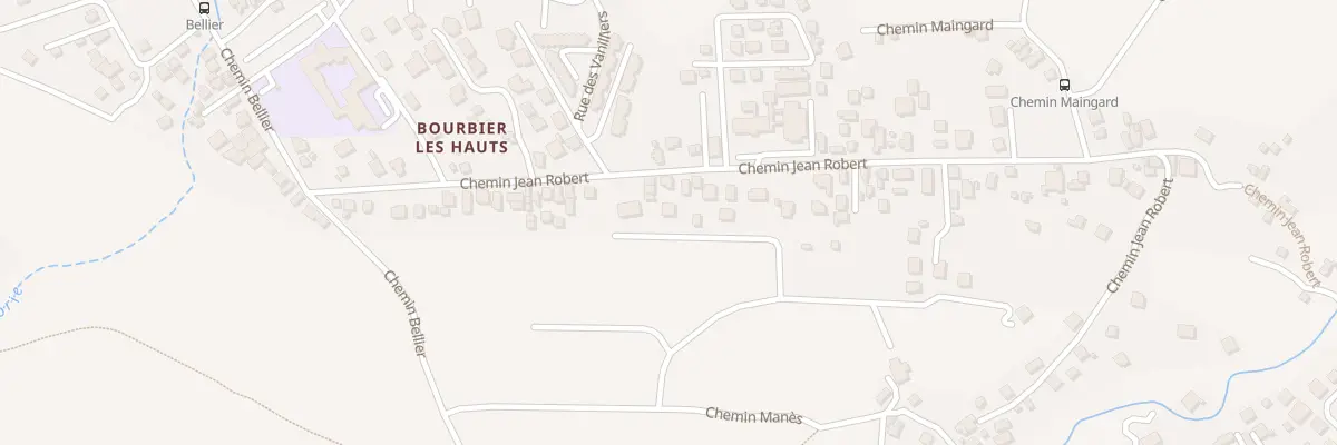Plan du 42 Che Jean Robert à Saint-Benoît