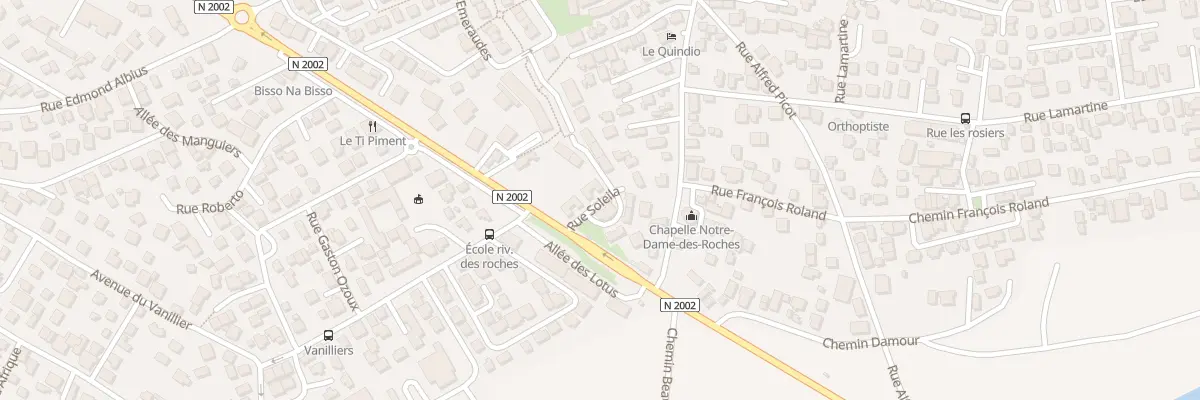 Plan du 11 Rue Soleila à Bras-Panon
