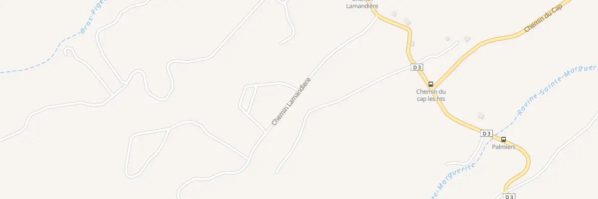 Plan du 39 Che Lamandiere à Saint-Benoît