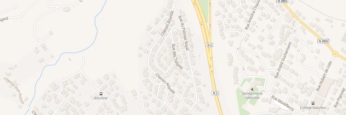 Plan du 49 Rue du Palmier Royal à Saint-Benoît