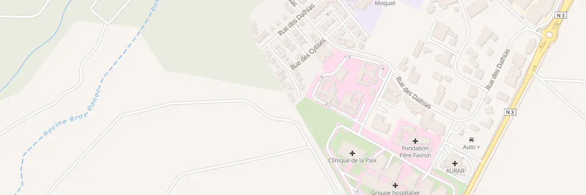 Plan du 17 Rue des Cytises à Saint-Benoît
