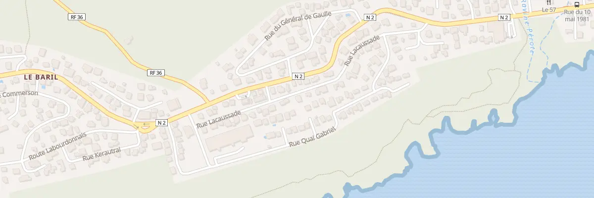 Plan du 26 Rue Lacaussade à Saint-Philippe
