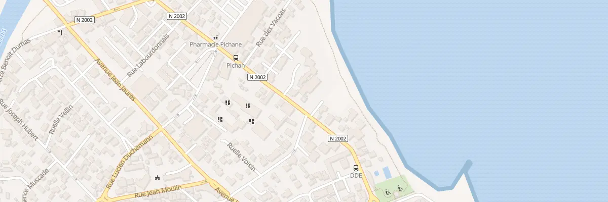 Plan du 85 Rue Amiral Bouvet à Saint-Benoît