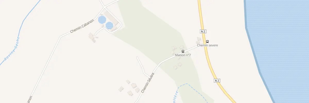 Plan du 16 Che Severe (Ste Anne) à Saint-Benoît