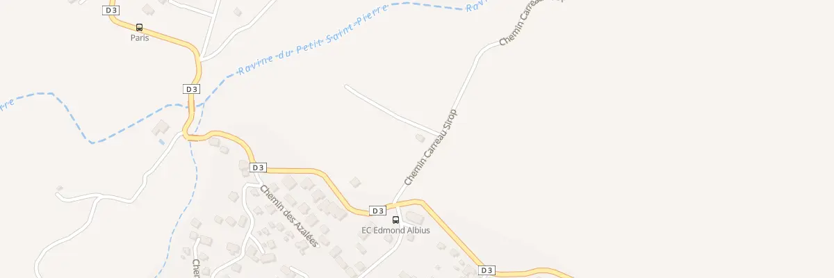 Plan du 9 Che Carreau Sirop à Saint-Benoît