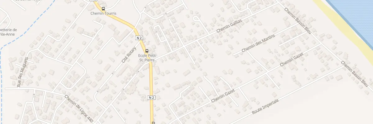 Plan du 75 Chemin Gallias à Saint-Benoît