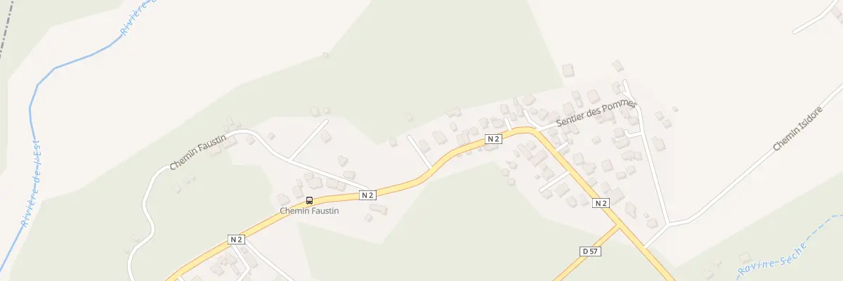 Plan du 5023 Rte Nationale 2 à Sainte-Rose