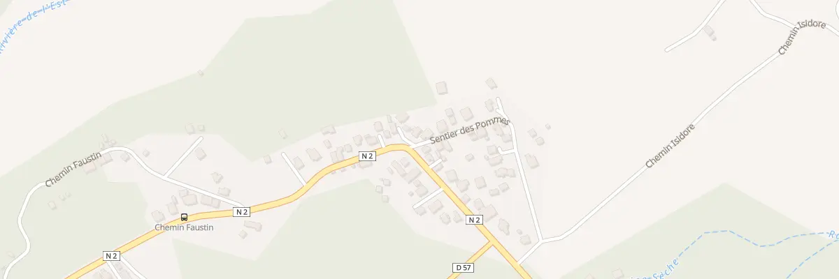 Plan du 3 Sen des Pommes à Sainte-Rose