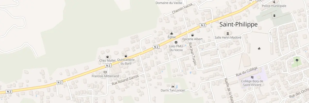 Plan du 36B Rue Leconte de Lisle à Saint-Philippe