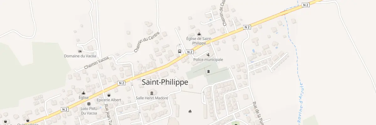Plan du 72 Rue Leconte de Lisle à Saint-Philippe