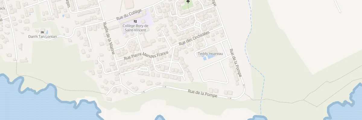 Plan du 34 Rue de la Republique à Saint-Philippe