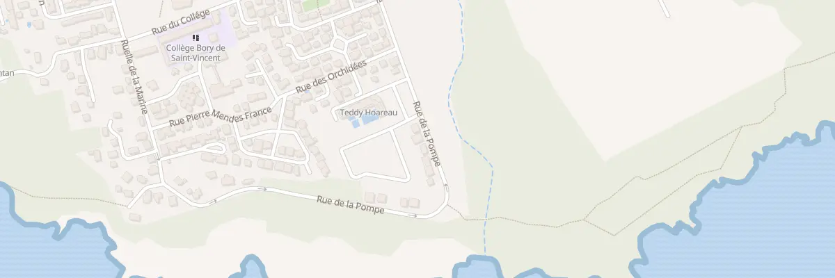 Plan du 25B Rue de la Pompe à Saint-Philippe