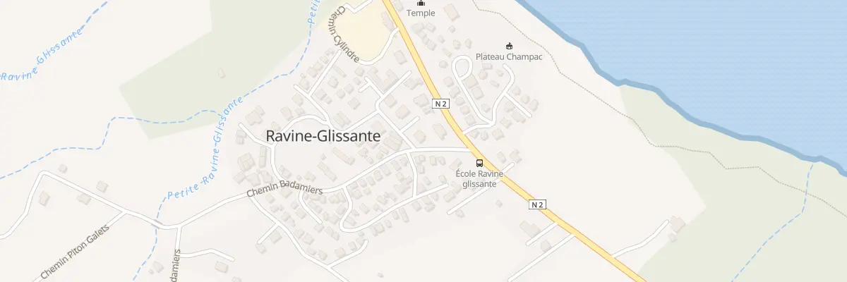 Plan du 29 Lot Ravine Glissante à Sainte-Rose