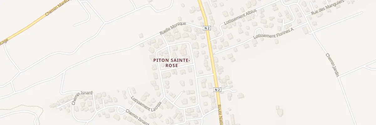 Plan du 7 Lot Anchaing à Sainte-Rose