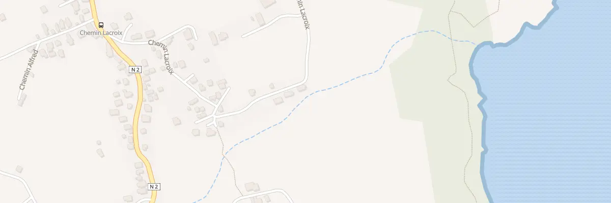 Plan du 26 Che Lacroix à Sainte-Rose