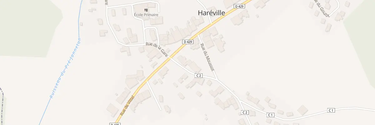 Plan du 31 Rue de Valleroy à Haréville