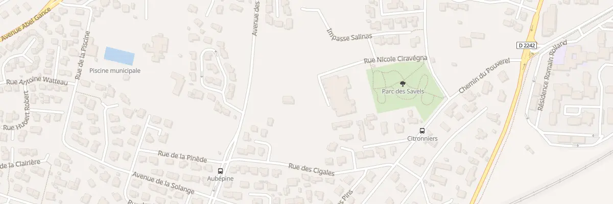 Plan du 9 Imp Salinas à La Garde