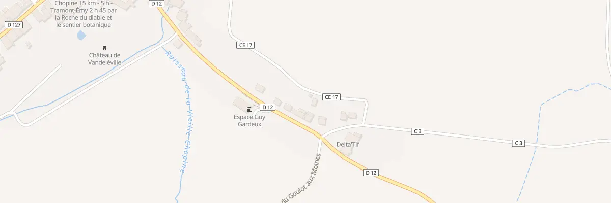 Plan du 5 Rue de la Tuilerie à Vandeléville