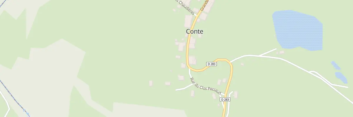 Plan du 3 Rue Grande Rue à Conte