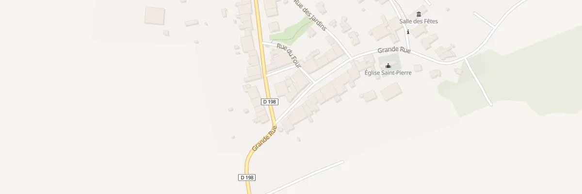 Plan du 35 Rue Sagonale à Rosières-en-Haye