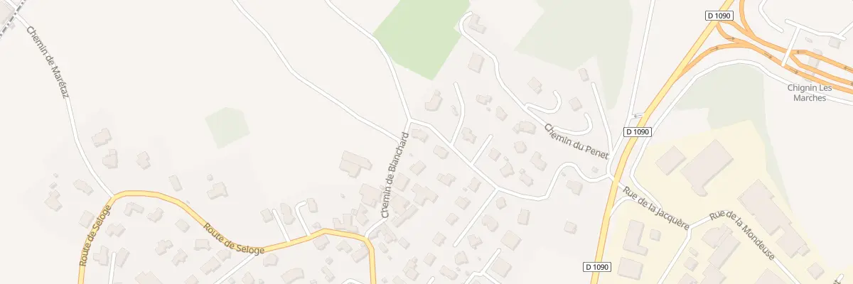 Plan du 21 Rue de l’orée du penet à Porte-de-Savoie