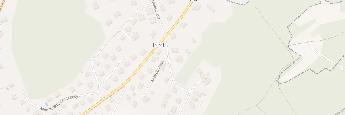 Plan du 1 Che des Mallerois à Châtillon-le-Duc