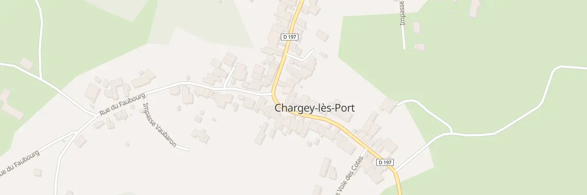 Plan du 2 Rue de la Penniere à Chargey-lès-Port