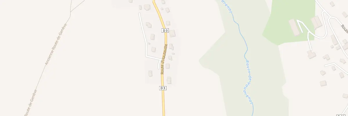 Plan du 427 Rte d’Hauteville à Vaulx