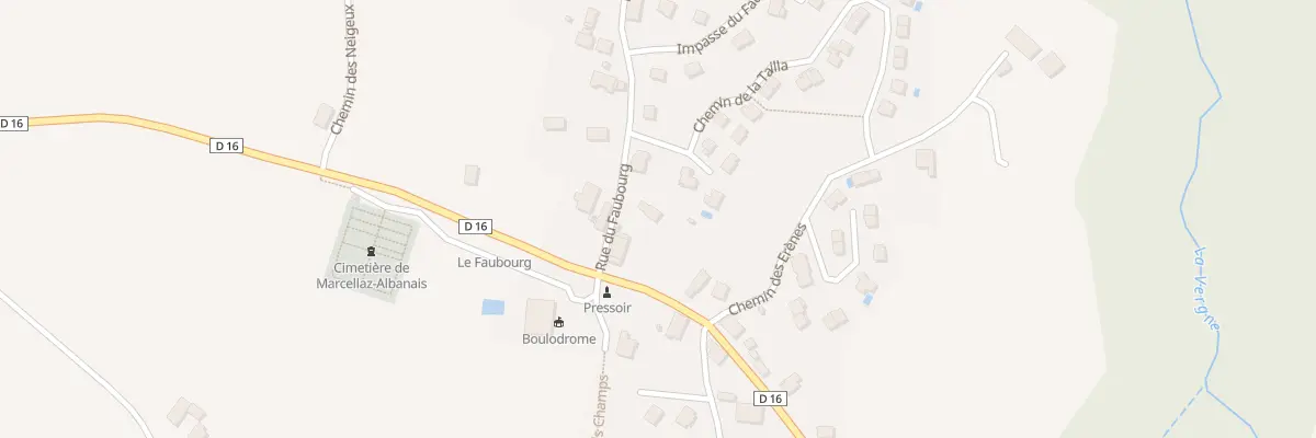Plan du 30 Rue du Faubourg à Annecy