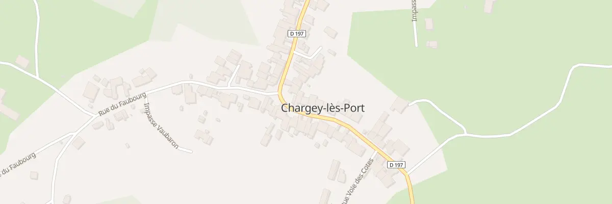 Plan du 4 Rue de la Penniere à Chargey-lès-Port