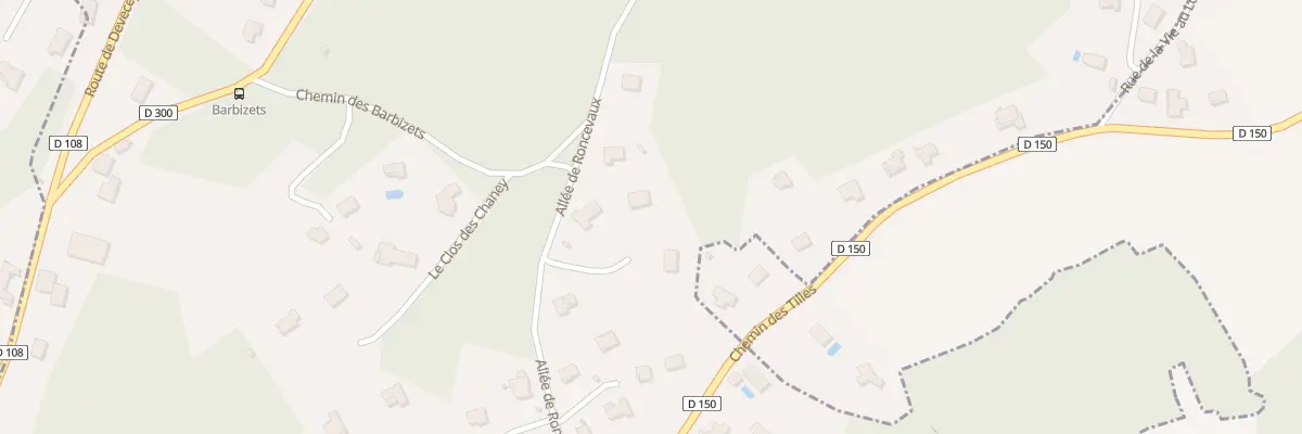Plan du 17 Che de Roncevaux à Châtillon-le-Duc
