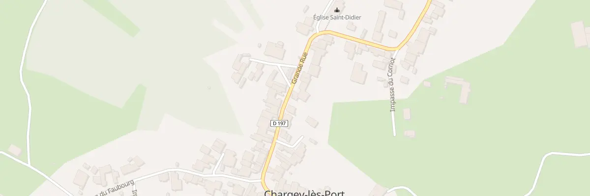 Plan du 17 Gr Grande Rue à Chargey-lès-Port