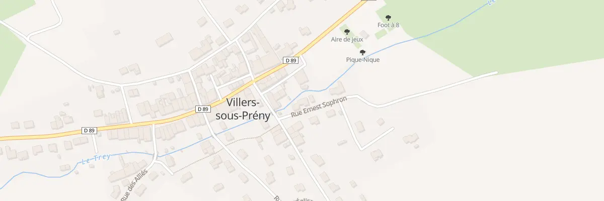 Plan du 2 Rue Ernest Sophron à Villers-sous-Prény