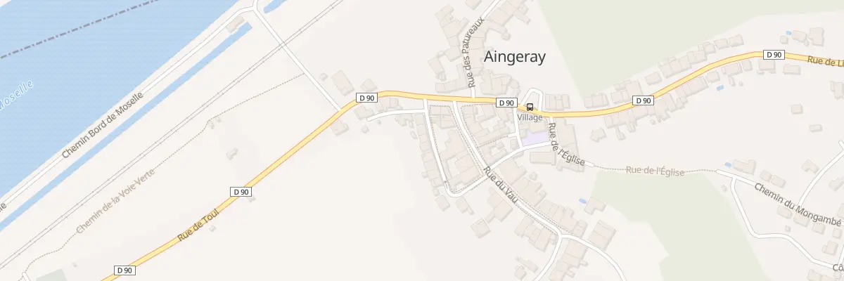 Plan du 17 Rue de la Mairie à Aingeray