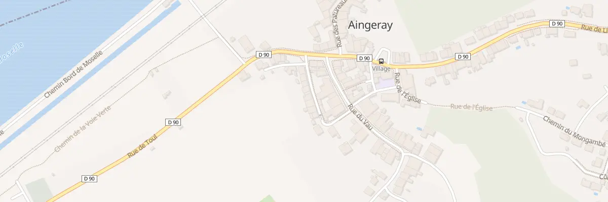 Plan du 13 Rue de la Mairie à Aingeray