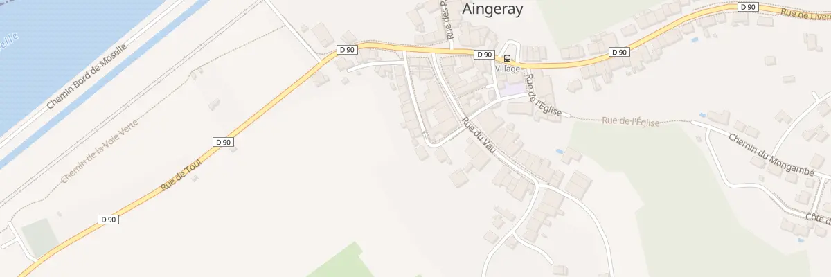 Plan du 7 Rue de la Mairie à Aingeray