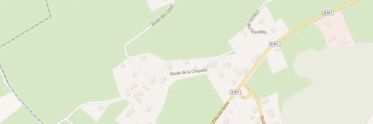 Plan du 140 Rte de la Chapelle à Cusy