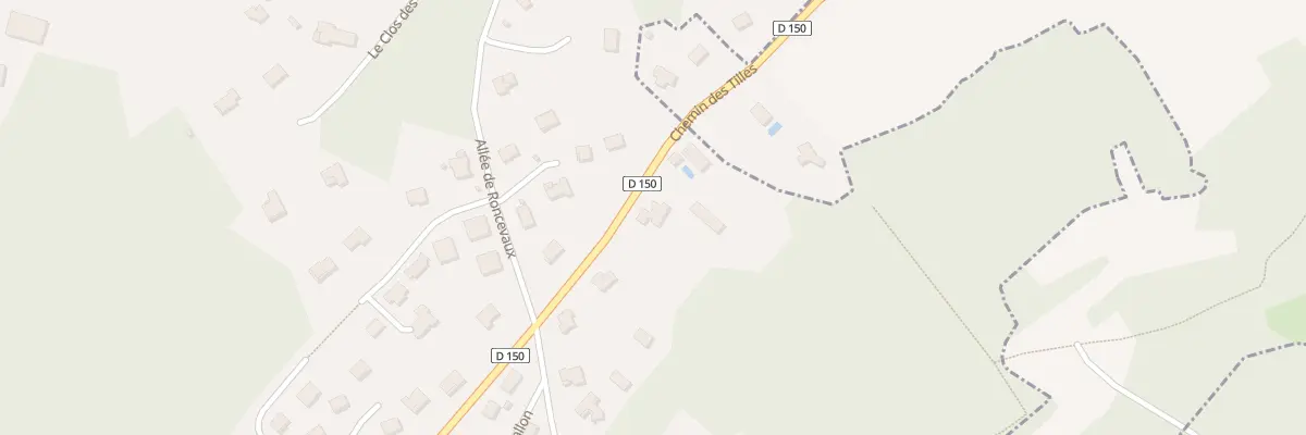 Plan du 3 Che des Tilles à Châtillon-le-Duc