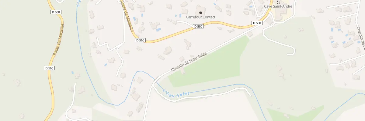 Plan du 460 Che de l’Eau Salée à Barjols