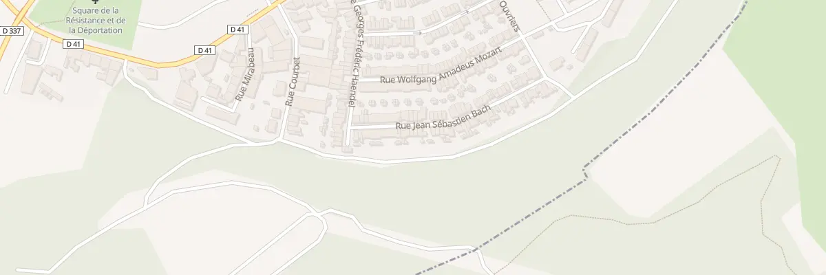 Plan du 149 Rue Jean Sébastien Bach à Homécourt